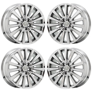 19" Lexus LS460 PVD Chrome Wheels Rims Factory OEM Set 74285 EXCHANGE