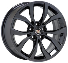 Load image into Gallery viewer, 18x8&quot; 18x9 Cadillac ATS Coupe Black Chrome wheels rims Factory OEM set 4704 4706
