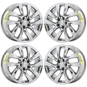 18" Infiniti QX60 JX35 PVD Chrome wheels rims Factory OEM set 4 73760 EXCHANGE