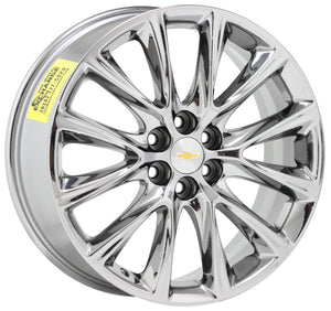 20" Chevrolet Traverse Blazer PVD Chrome wheels rims Factory set 5852 EXCHANGE