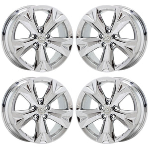 18" Lexus NX300 NX Turbo PVD Chrome wheels rims Factory OEM set 74356 EXCHANGE