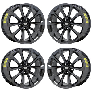 19x9.5" 19x10" Cadillac CTS-V Black Chrome wheels Factory OEM 4752 4754 EXCHANGE