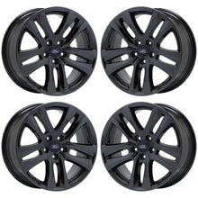 Load image into Gallery viewer, 18&quot; Ford Explorer Black Chrome wheels rims Factory OEM 2018 2019 set 10182
