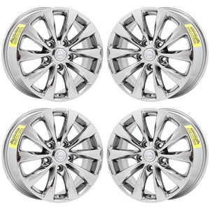 17" Chrysler Pacifica PVD Chrome wheels rims Factory OEM 2591 EXCHANGE