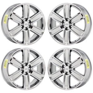 20" Cadillac SRX XT5 XT6 PVD Chrome wheels rims Factory OEM GM set 4800 5794