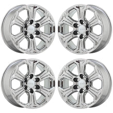 Load image into Gallery viewer, 18&quot; GMC Sierra Yukon 1500 PVD Chrome wheels rims Factory OEM 2019 2020 set 5910
