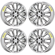 Load image into Gallery viewer, 20&quot; Cadillac XT5, XT6, SRX PVD Chrome wheels rims Factory OEM set 5852
