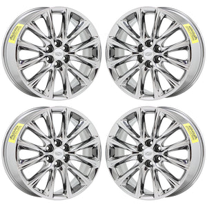 20" Cadillac XT5, XT6, SRX PVD Chrome wheels rims Factory OEM set 5852