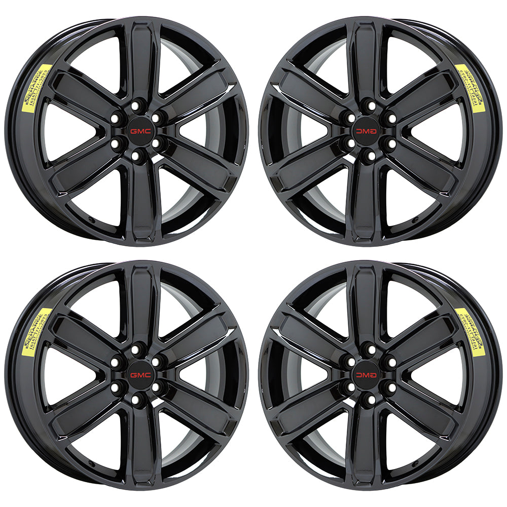 EXCHANGE 20 GMC Acadia Denali Black Chrome wheels rims 2017-2020 set – The  Wheel Exchange