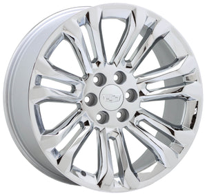 NEW - 22" Cadillac Escalade Chrome wheels set Factory Original OEM GM 5666