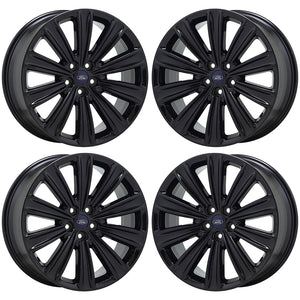 20" Ford Explorer Black wheels rims Factory OEM set 10269