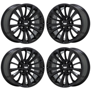 EXCHANGE 18" Cadillac CT6 Black wheels rims Factory OEM set 4761