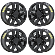 Load image into Gallery viewer, 18&quot; GMC Sierra 2500 3500 Truck Black wheels rims Factory OEM set 4 5709 EXCHANGE
