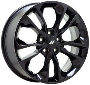 20" Jeep Grand Cherokee Gloss Black wheels rims Factory OEM set 2659