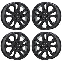 Load image into Gallery viewer, 20&quot; Chevrolet Traverse Black wheels rims Factory OEM 2018-2021 set 5848
