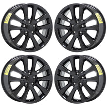 Load image into Gallery viewer, 20&quot; Jeep Grand Cherokee Altitude Gloss Black wheels rims OEM 9157 9168 EXCHANGE
