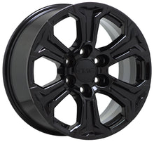 Load image into Gallery viewer, 18&quot; GMC Sierra Yukon 1500 Truck Black wheels rim Factory OEM set 5910 EXCHANGE
