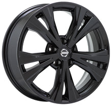 Load image into Gallery viewer, 20&quot; Nissan Pathfinder black midnight edition wheels rims OEM set 62743 EXCHANGE
