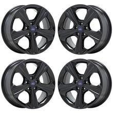 Load image into Gallery viewer, 17&quot; Ford Escape Black wheels rims Factory OEM set 3943
