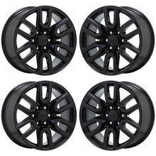 Load image into Gallery viewer, 20&quot; GMC Sierra Yukon 1500 Truck Black wheels rims GM 5914 EXCHANGE
