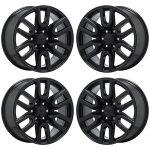 20" GMC Sierra Yukon 1500 Truck Black wheels rims GM 5914 EXCHANGE