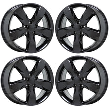 Load image into Gallery viewer, 20&quot; Jeep Grand Cherokee Black wheels rims Factory OEM set 9107 EXCHANGE
