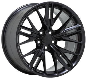 20" Chevrolet Camaro ZL1 Satin Black wheels rims OEM GM set 5773 5774 EXCHANGE