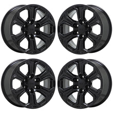 Load image into Gallery viewer, 18&quot; GMC Sierra Yukon 1500 Truck Black wheels rim Factory OEM set 5910 EXCHANGE
