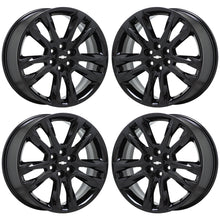 Load image into Gallery viewer, 20&quot; Chevrolet Traverse Black wheels rims Factory OEM GM set 5847 EXCHANGE
