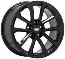 Load image into Gallery viewer, 18x9&quot; 18x9.5&quot; Cadillac ATS-V Sedan Black wheels rims Factory OEM set 4766 4770
