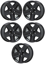 Load image into Gallery viewer, 17&quot; Jeep Gladiator Black wheels rims Factory OEM 9235 set 5 EXCHANGE
