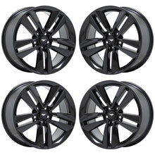 Load image into Gallery viewer, 19&quot; Ford Mustang Black wheels rims Factory OEM 2015 - 2018 set 10034 EXCHANGE
