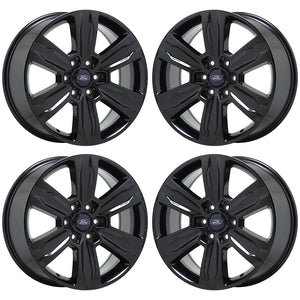 20" Ford F150 Platinum Truck black wheels rims Factory OEM set 4 10004