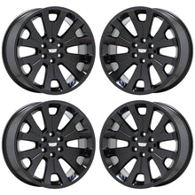 Load image into Gallery viewer, 22&quot; Chevy Silverado 1500 Truck black wheels rims Factory OEM GM CK161 set 5663
