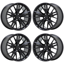 Load image into Gallery viewer, 20&quot; Chevrolet Camaro ZL1 Satin Black wheels rims OEM GM set 5773 5774 EXCHANGE
