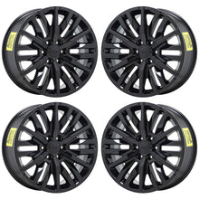 Load image into Gallery viewer, 22&quot; GMC Sierra 1500 Truck Black wheels rims Factory OEM 5921 EXCHANGE
