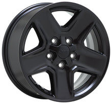 Load image into Gallery viewer, 17&quot; Jeep Gladiator Satin Black wheels rims Factory OEM 9235 set 5
