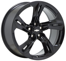 Load image into Gallery viewer, 20x8.5&quot; 20x9.5&quot; Chevrolet Camaro RS Black wheels rims Factory OEM set 5874 5878
