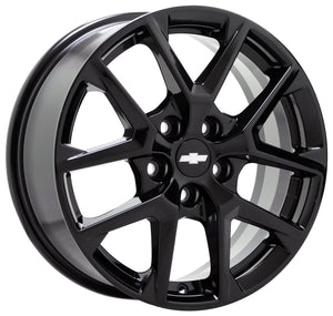 17" Chevrolet Equinox GMC Terrain Gloss Black Wheels Factory OEM Set 2022 14061