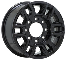 Load image into Gallery viewer, 17&quot; GMC Sierra Silverado 2500 3500 SRW Black wheels rims Factory 5948
