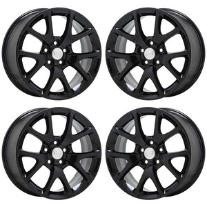 19" Buick Lacrosse Regal Black wheels rims Factory OEM set 4108 EXCHANGE