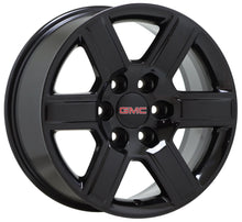 Load image into Gallery viewer, 18&quot; GMC Sierra Yukon 1500 Black wheels rims Factory OEM set 4 5645 EXCHANGE
