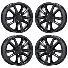 Load image into Gallery viewer, 17&quot; Dodge Journey Grand Caravan black wheels rims Factory OEM set 2399 EXCHANGE
