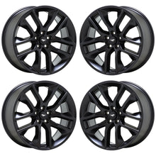 Load image into Gallery viewer, 20&quot; Ford Mustang Satin Black wheels rims Factory OEM set 10039
