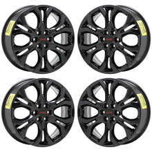 Load image into Gallery viewer, 20&quot; GMC Acadia Black wheels rims Factory GM set 5851 EXCHANGE
