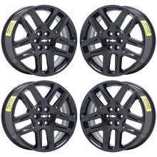 Load image into Gallery viewer, 20&quot; Chevrolet Traverse Black wheels rims Factory OEM 2018-2023 set 5849
