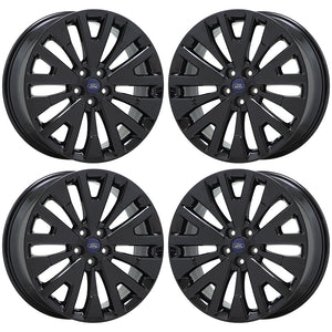 19" Ford Escape Black Wheels Rims Factory OEM set 10259