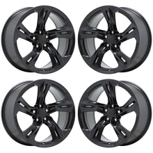Load image into Gallery viewer, 20&quot; Chevrolet Camaro RS Satin Black wheels rims OEM set 4 5874

