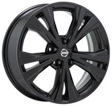 Load image into Gallery viewer, 18&quot; Nissan Rogue Black wheels rims Factory OEM set 4 62747 EXCHANGE
