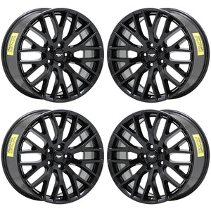 19x9" 19x9.5" Ford Mustang GT Black wheels rims Factory OEM 10036 10038